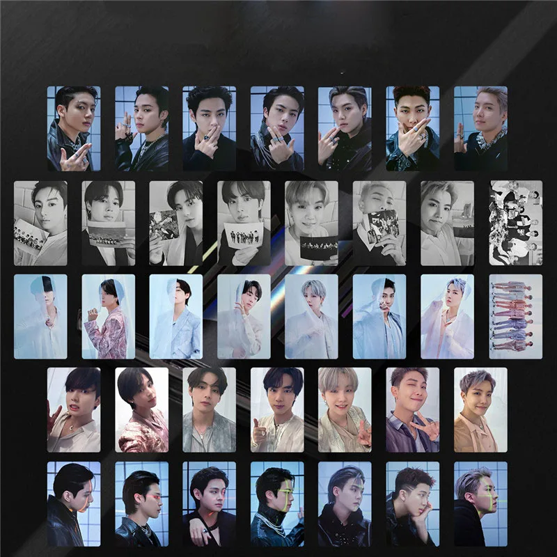 

KPOP Korean Group Proof Album 7pcs/set Double Sided Photocard LOMO Cards JIMIN JIN SUGA J-HOPE JUNG KOOK Fans Collection