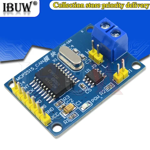 MCP2515 Модуль шины CAN TJA1050 приемник SPI для контроллера ARM 51 MCU для Arduino DIY KIT