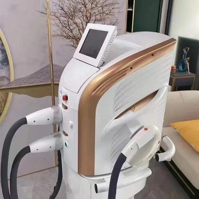 Фото M22 IPL OPT машина Эстетическая лазерная эпиляция E-Light машина для омоложения кожи сосудистые мультипликации Удаление волос №3