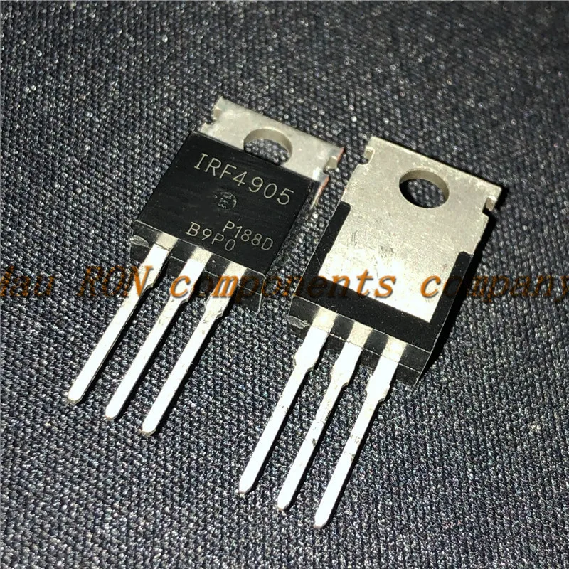 Новый оригинальный МОП-транзистор IRF4905PBF IRF4905 TO-220 TO220 IRF4905P, 10 шт./лот, в наличии