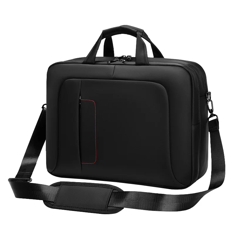 Men's Bag Business Men's Portable Briefcase Office Bag Messenger Laptop Bag15.6 Multifunctional Waterproof Briefcase Shoulder