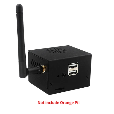 Корпус для Orange Pi Zero 3 с вентилятором и антенной