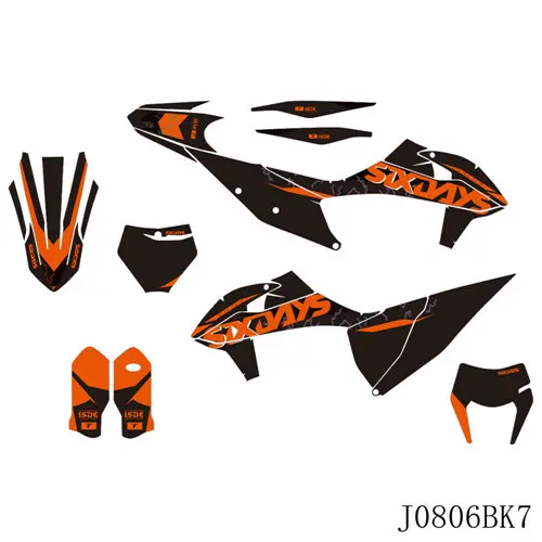 

Для KTM 125 250 350 450 500 SX SXF 2019 2020 2021 EXC XC XCW 2020 2021 2022 SIX DAYS SIXDAYS Графические наклейки Наклейки Фон