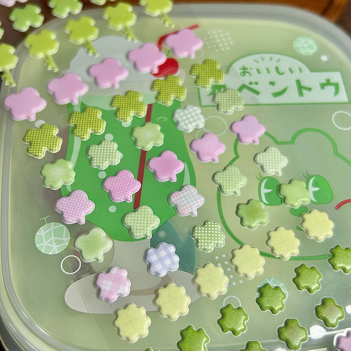 WAKAWAKA пенопластовая наклейка Lucky Element Star Deco четырехлистный клевер наклейка наклейки для скрапбукинга DIY художественный журнал планировщик (art.: 3920cb681df4e) - 3920cb681df4e