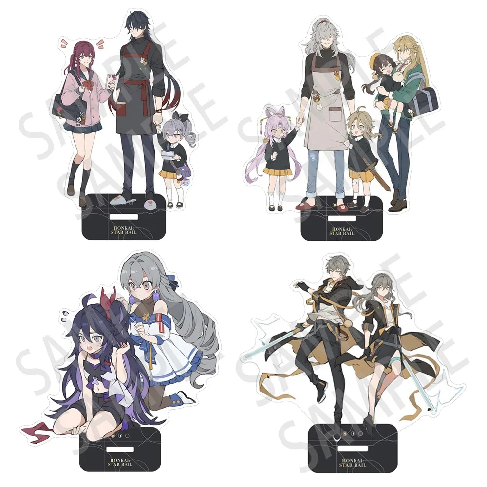 Фигурка Honkai Star Rail на акриловой подставке JingYuan Kafka Blade Sliver Wolf Seele модель для косплея