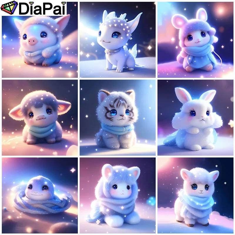 

Набор для алмазной вышивки «Тигр, свинья, кролик»