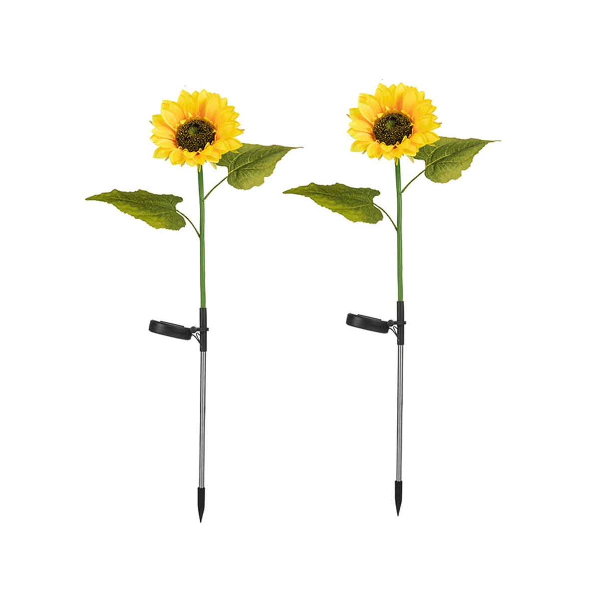 

Solar Sunflowers Outside Garden Lawn Light Waterproof Solar Flowers Pathway Light for Patio Yard Decoration