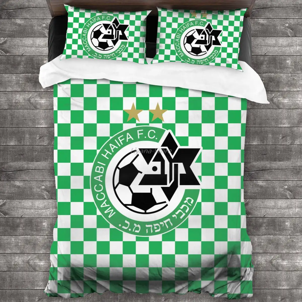 

Fanaticism Maccabi Haifa Fc Bedding Set Twin Full Queen King Size Bed Set Adult Kid Bedroom Duvet Cover Sets 3D print 030