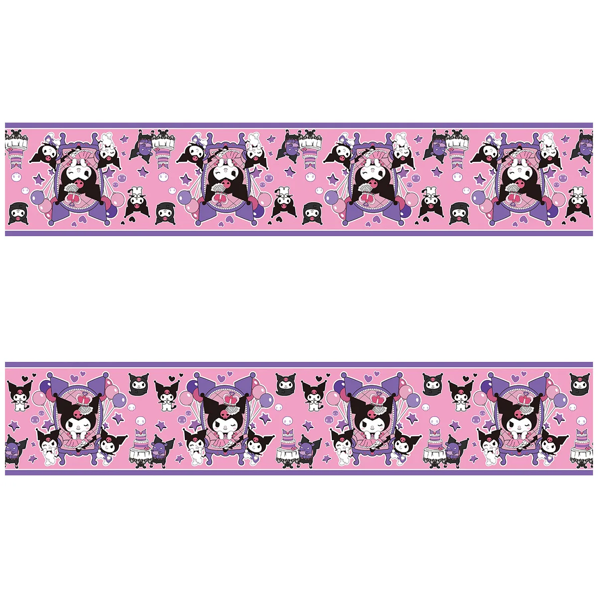 MINISO Kuromi украшение для дня рождения одноразовая посуда бумажный стаканчик