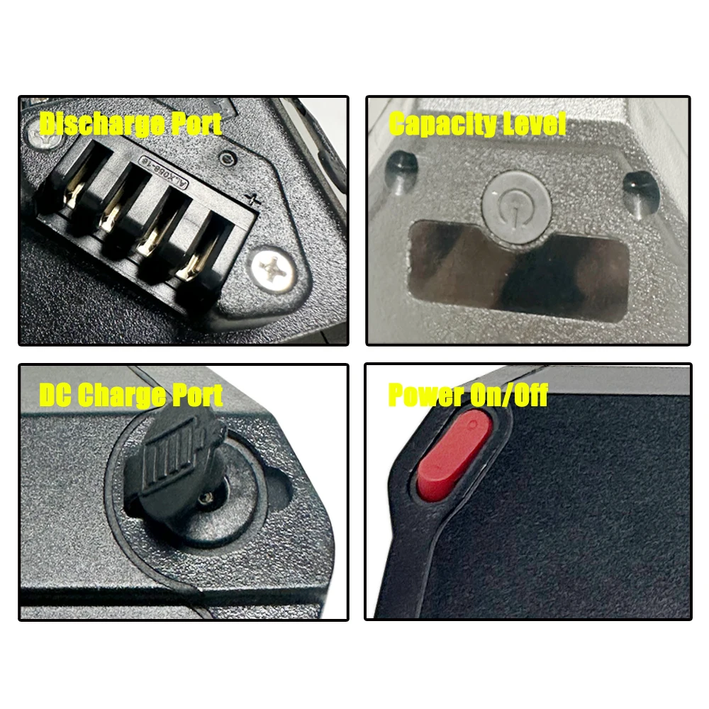 Встроенная сменная литиевая батарея 48 в 15 Ач 20 960втч для внедорожного