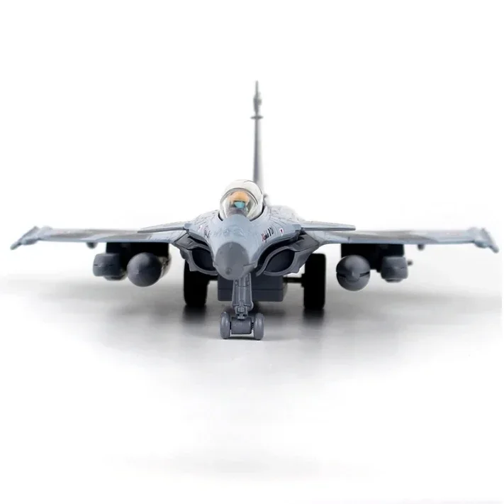 Модель истребителя из сплава Rafale Акустооптическая возвратная сила авиационное