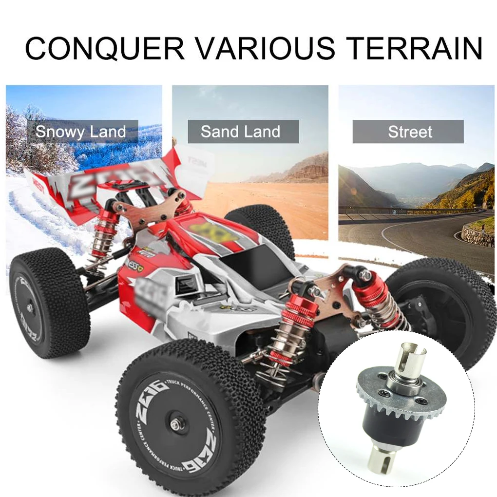 

Differential Remote Control 1:14 Upgrade Spare Parts Repairing Accessories Gifts Replacement for WLtoys 144001 124018