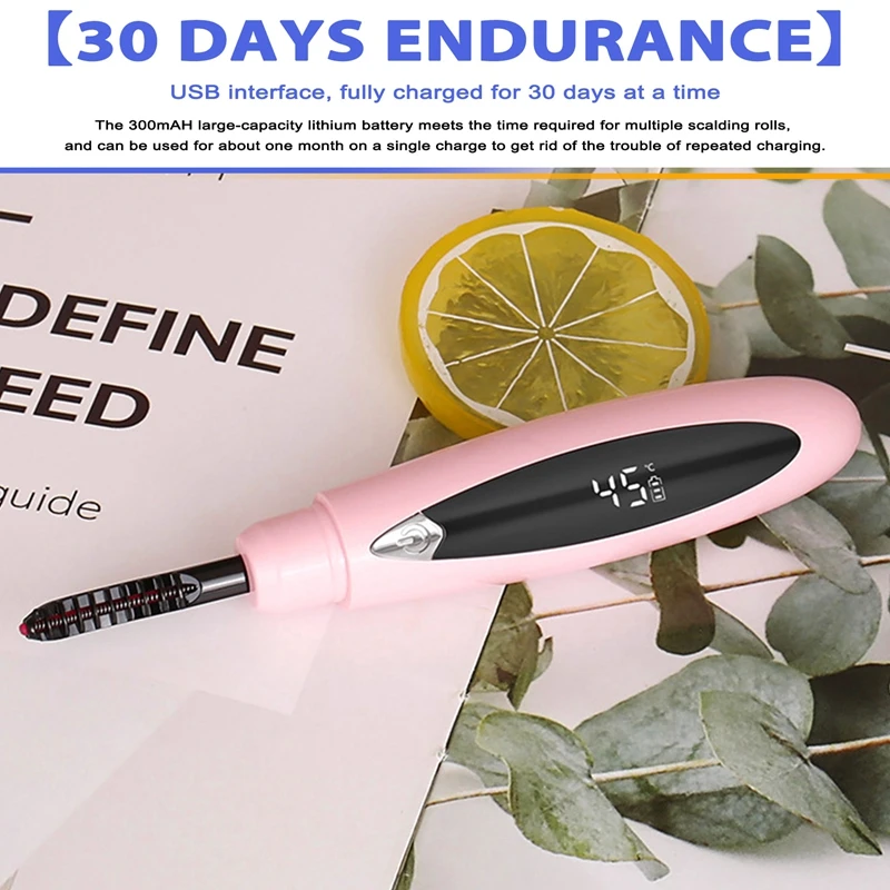 Электрические щипцы для завивки ресниц с подогревом USB-зарядка набор макияжа