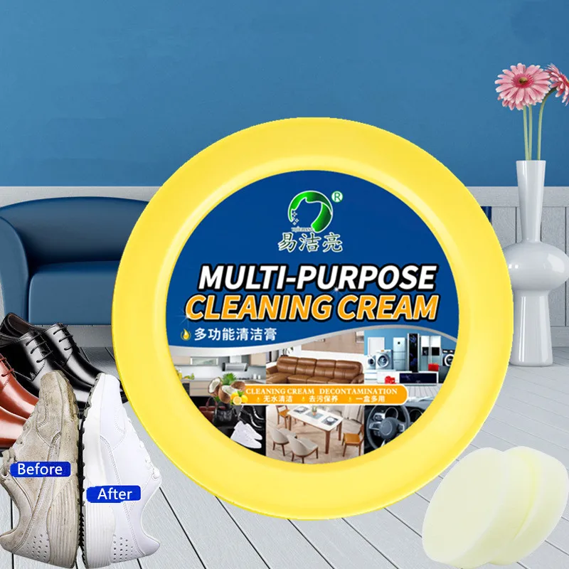 

Multifunctional Cleaning Cream White Shoe Sofa Furniture Waterless Decontamination Cream Latex Paint Wall Graffiti Stain Remover