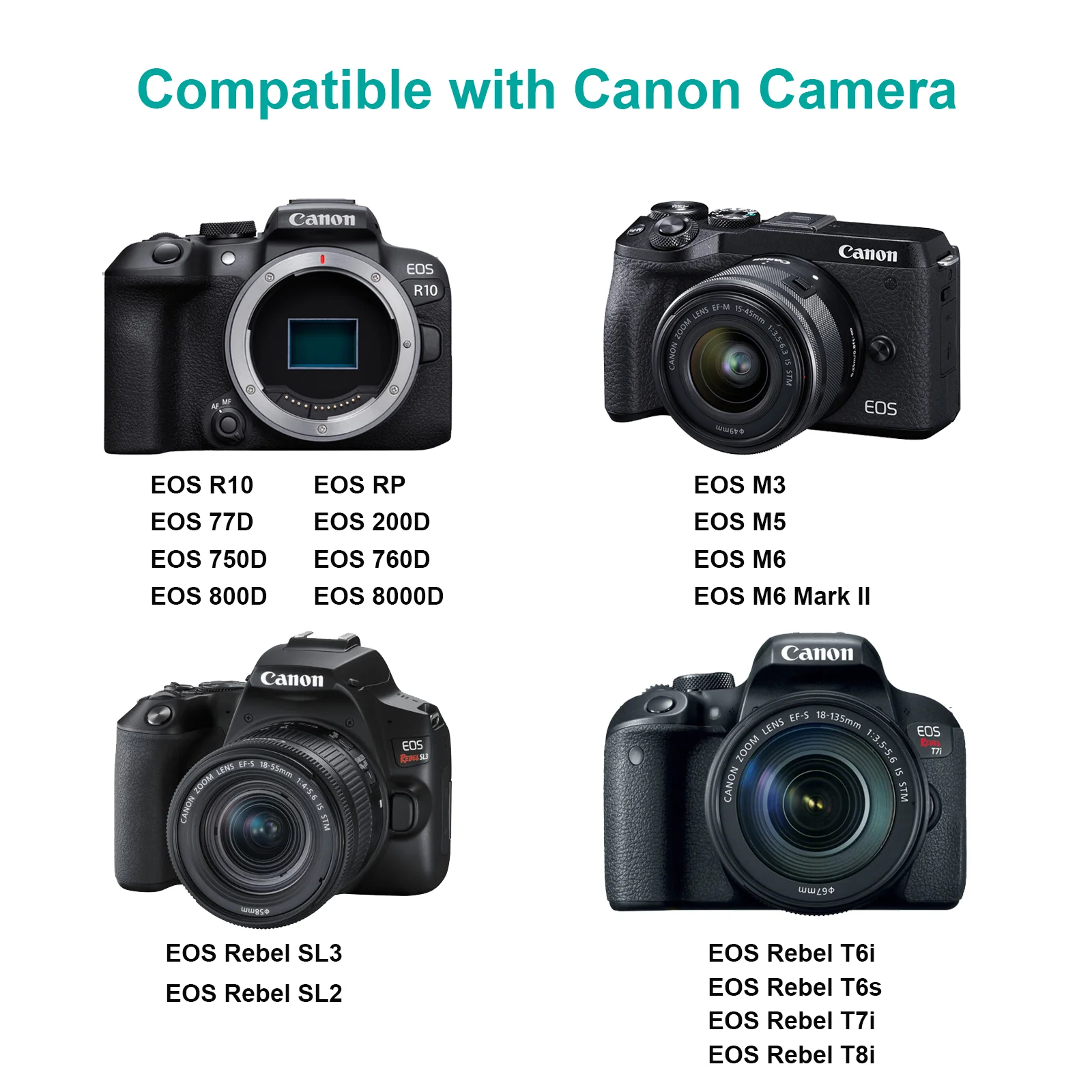 Аккумулятор Hisewen USB LP-E17 LPE17 LP E17 для Canon EOS RP R8 R50 200D 250D M3 M5 M6 750D 760D T6s 8000D X8i T6i 77D R10 (art.: 3920da59ac4cb) - 3920da59ac4cb
