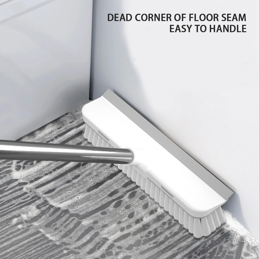 

Shower Indoor Outdoor Bathroom Scrubbing Wall Labor Handle Saving 1 2 Tool In Long Stiff Cleaning Floor Patio Bristles Brush