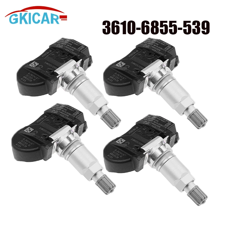 Датчик контроля давления в шинах TPMS 433 МГц 3610-6855-539 36106855539 707355 -10 36106856209 Для BMW 1 2 3 4
