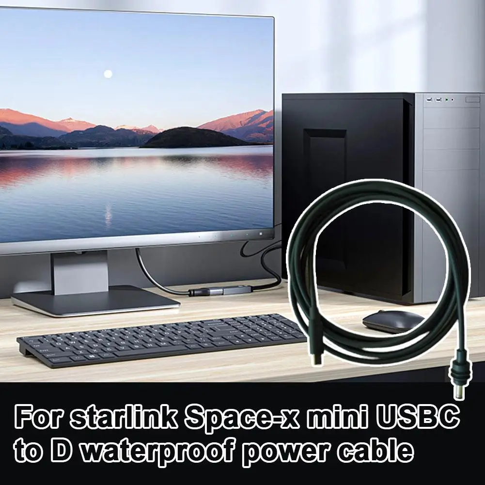 Водонепроницаемый кабель для StarLink Space-x Mini USBC To D