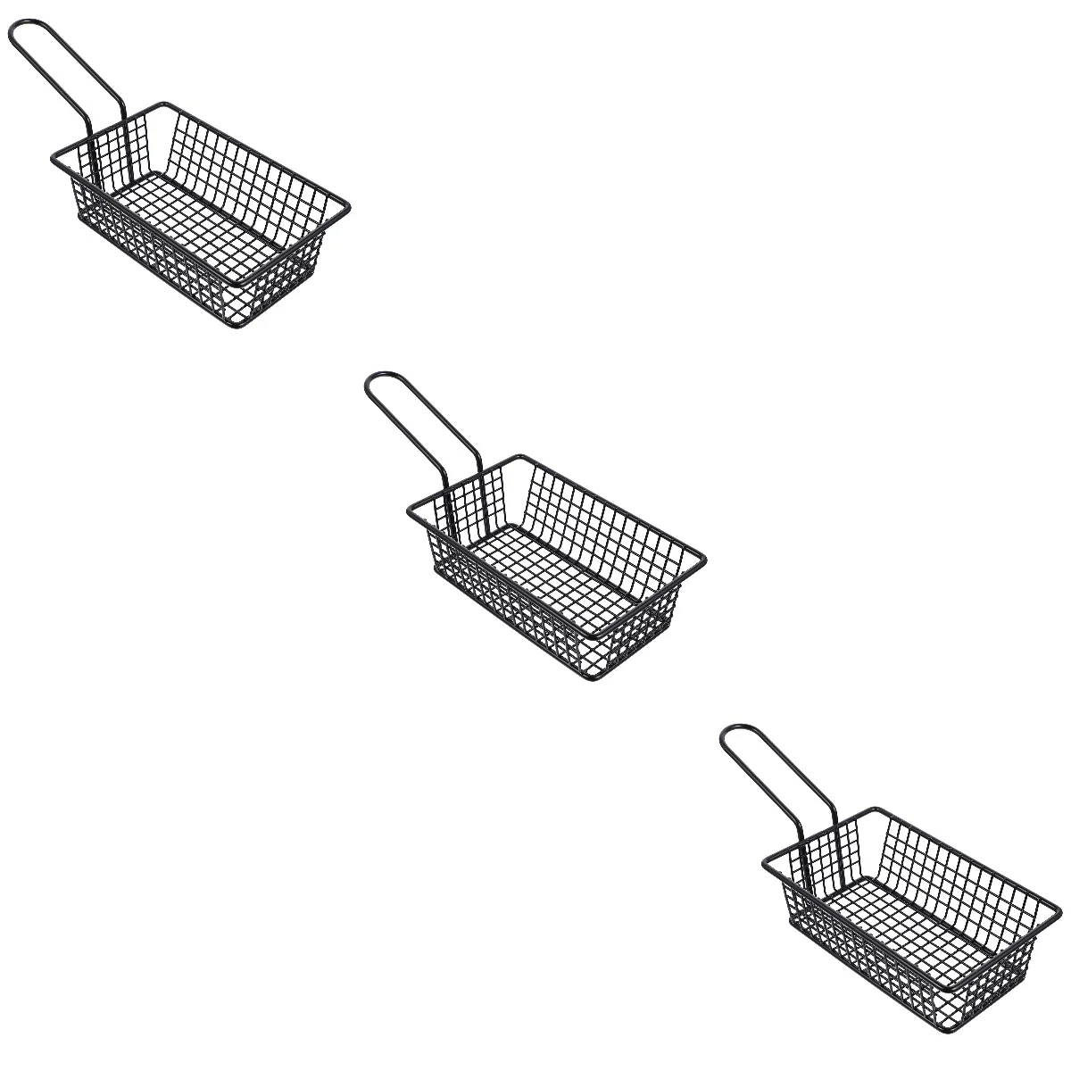 

Basket Frenchfry Fries Strainer Fried Boil Mini Fast Wire Spaghetti Appetizer Pasta Barbecue Snack Drain Serving Fryer Baskets