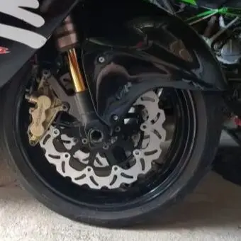 Фото Тормозные диски Arashi Gen 1 (1999-2007) с ЧПУ, передние и задние, для HAYABUSA GSX-R 1300 (2000, 2001, 2002, 2005, 2006) №2