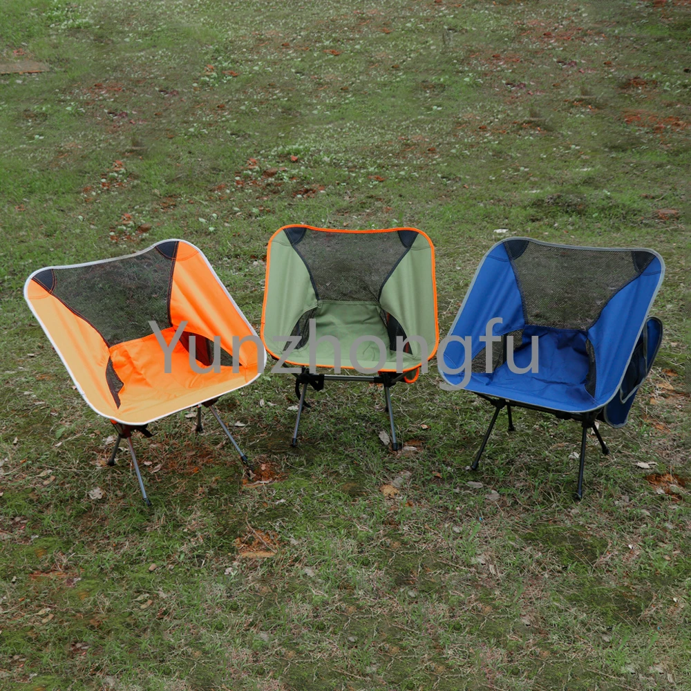 

Backpacking Portable Folding Beach Chair Moon Chair Lightweight Outdoor Camping Travel Fishing Chair