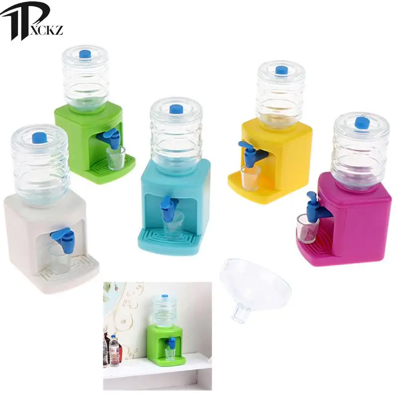 

Doll House Water Dispenser With Funnel Doll Mini Water Dispenser Doll Accessories Mini Doll House DIY Decoration Simulation