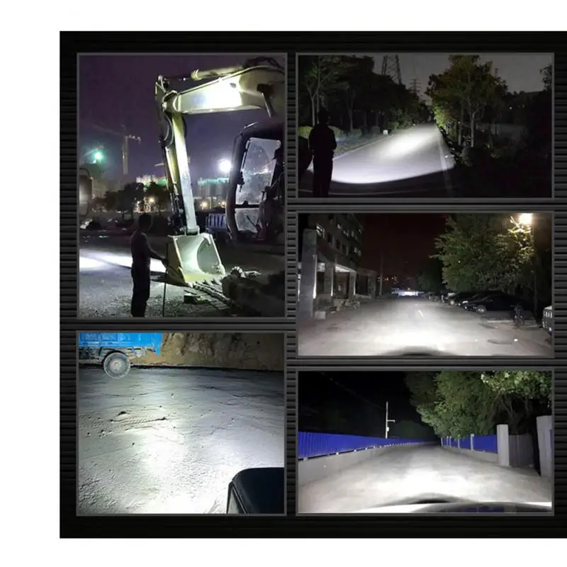 4LED Running Lights for Cars Motorcycle Led Bar Fog Light Headlights Spotlight DRL Pod Lamps Auto Niva Lada 4x4 Off Road ATV - купить по