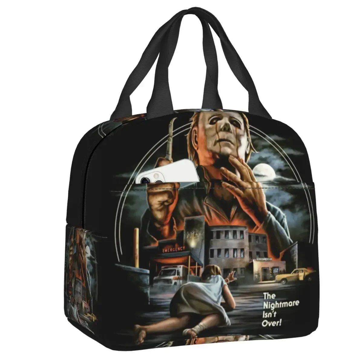 Портативный Ланч-бокс На Тему Хэллоуина Для Женщин Герметичная Холодная