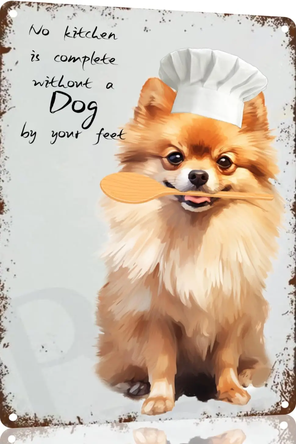 Pomernn Ktchen Prnt Cretve Tn Sgn Забавная новинка Metl Vntge Wll Декор для дома или Grden Br Resturnt Cfe Offce Shop