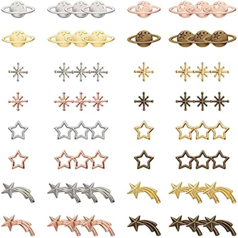 

Наполнители из эпоксидной смолы, 4 вида, 1 коробка, 96 шт.