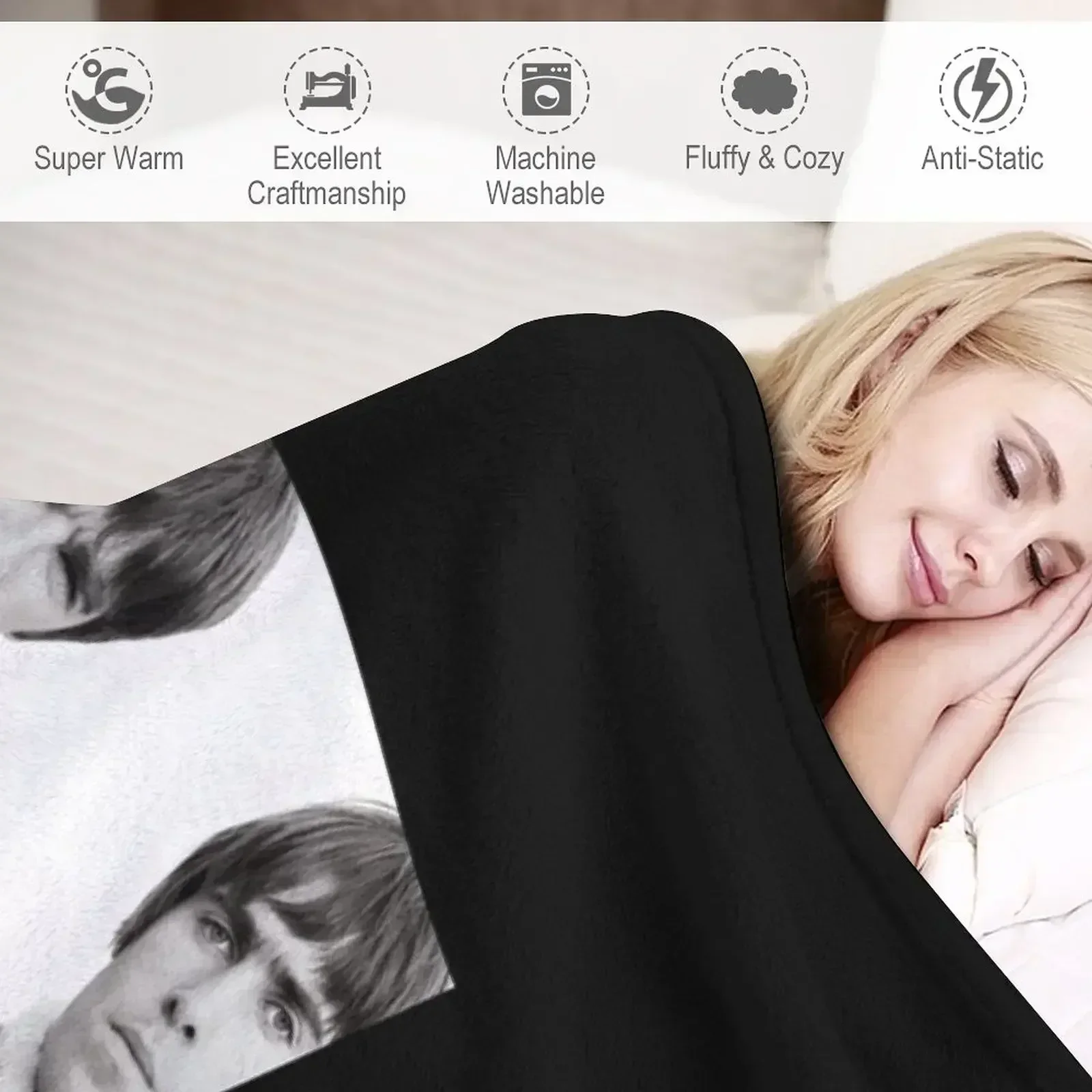 Новое одеяло liam gallagher classic art идеи подарков на день Святого Валентина