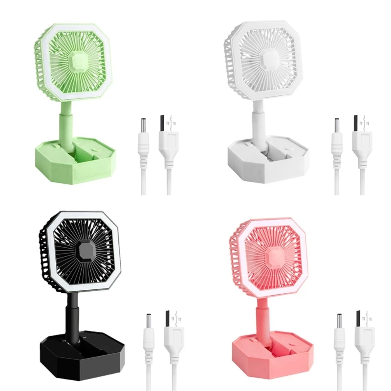 

Portable Table Fan Quiet Personal Desk Fan for Office Table Bedroom Kitchen