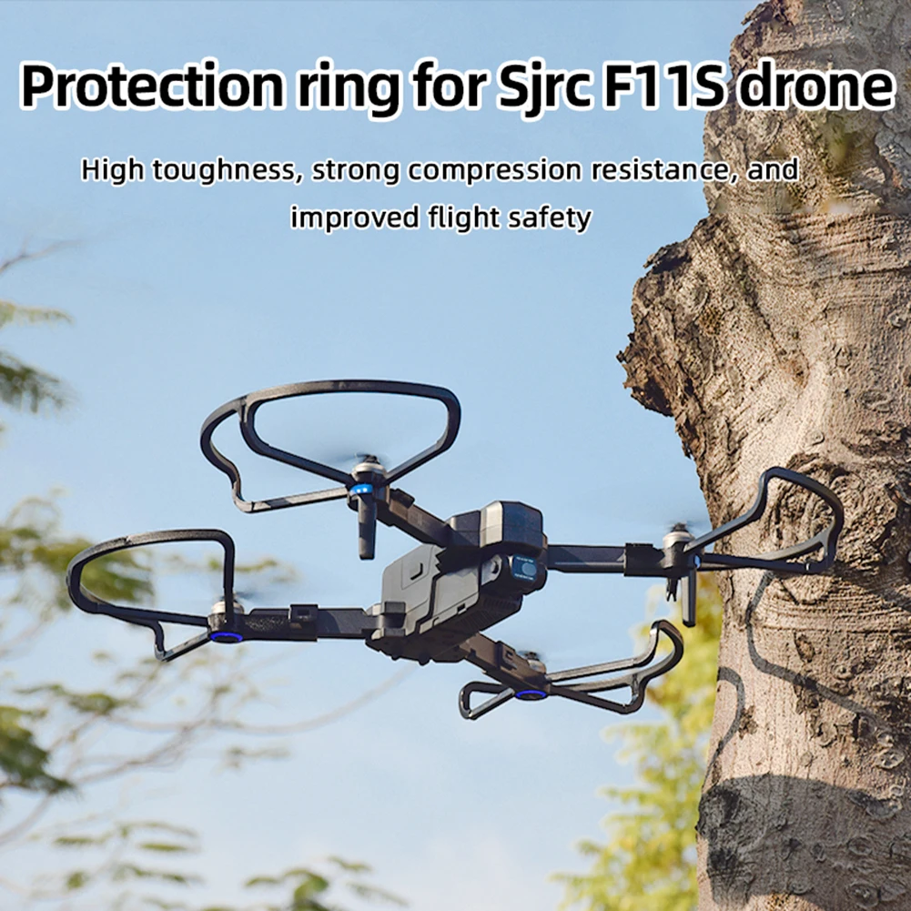 

Propeller Cover ForSJRC AF11S F11 PRO DronePropeller Protection Rc Quadcopter Kits Drones Blade Props Wing Protective Ring Cover