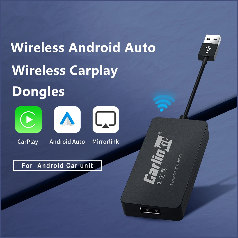 

Carlinkit Wireless Android Auto Wireless CarPlay Dongle For Refit Android System Car Multimedia Player Carplay Activator Wifi