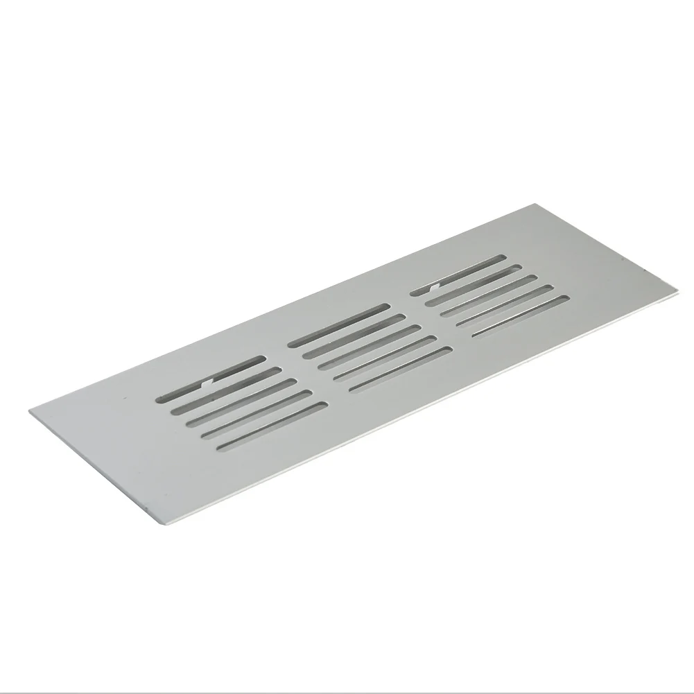 

50mm Wide Vents Aluminum Alloy Rectangular Cabinet Wardrobe Air Vent For Grille Ventilation-Cover Perforated Sheet