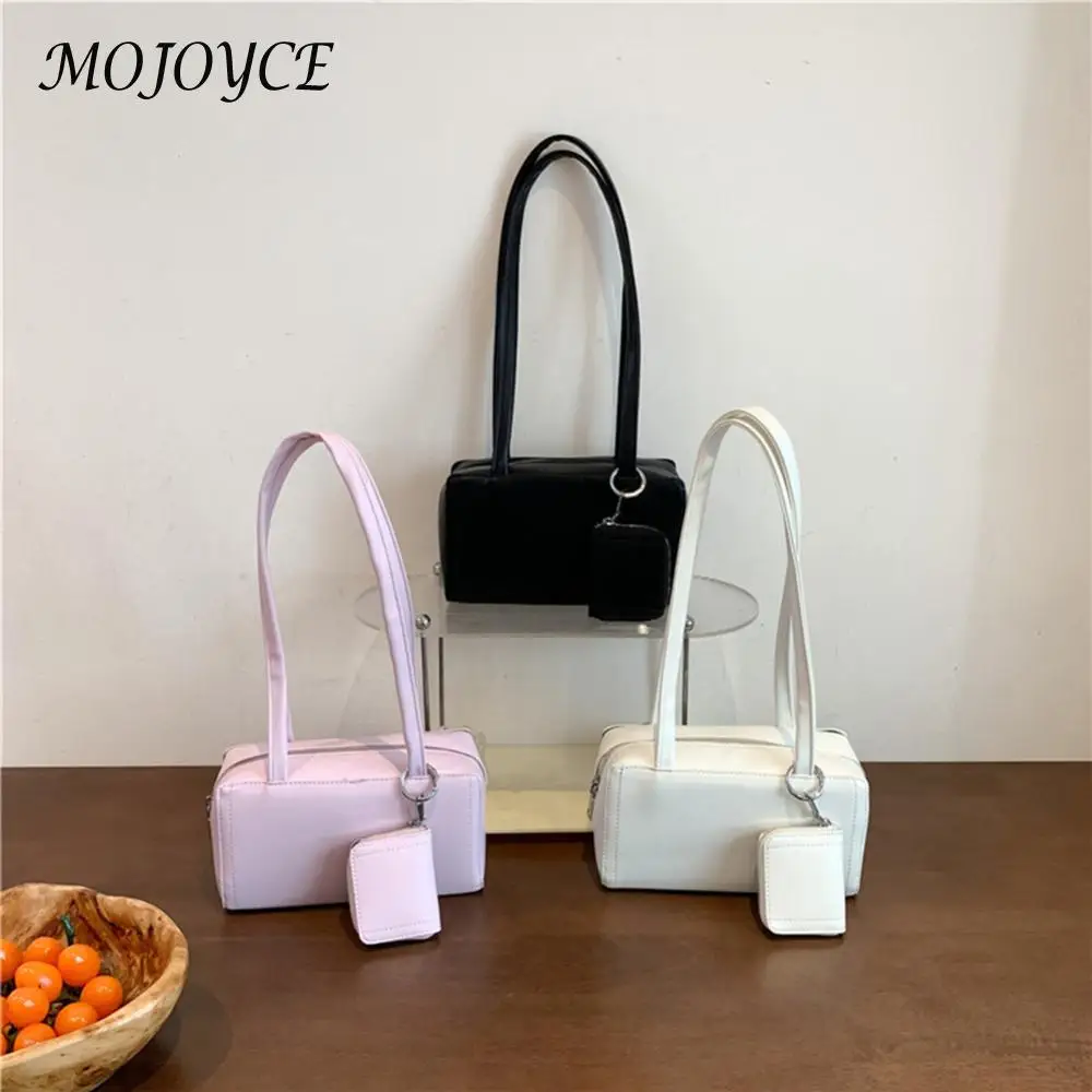 Стильная женская модная сумка через плечо из искусственной кожи с повседневной