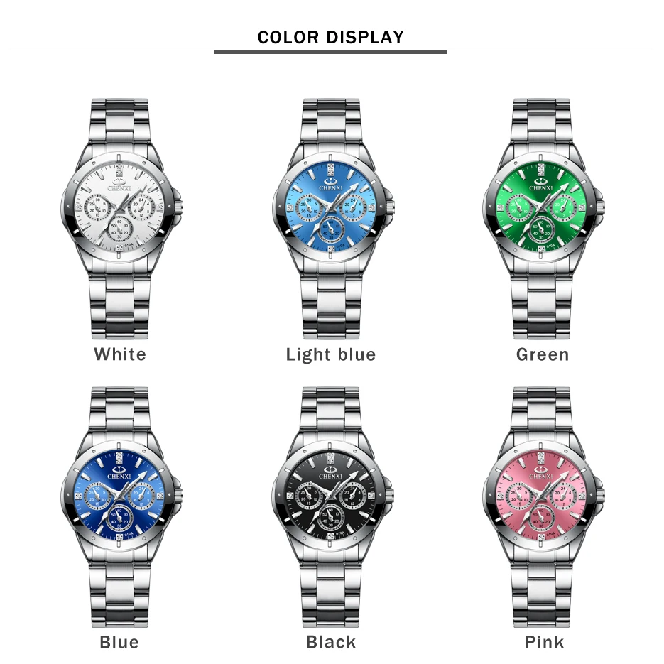 Women's Quartz Fashion Luxury Watches Wristwatches Ladies Luxury Rhinestone Dial Clock Steel Strip Watch Waterproof Reloj Mujer