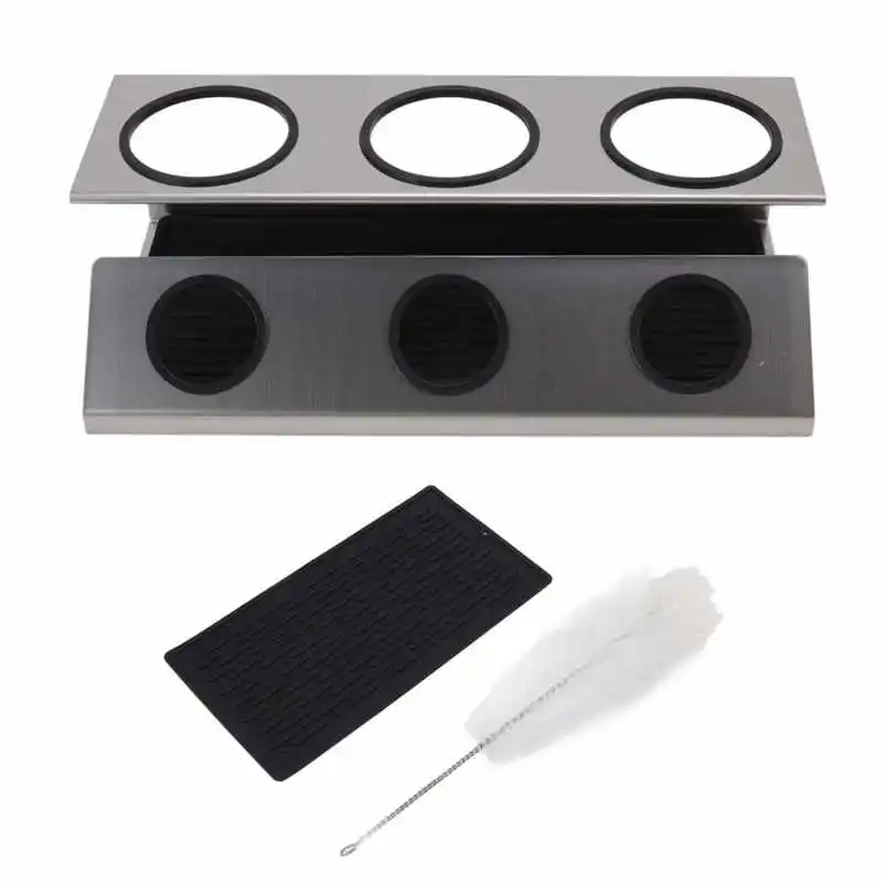 

Сушилка для бутылок с 3 отверстиями, сушилка для сушки бутылок, силиконовая подставка для ресторанов