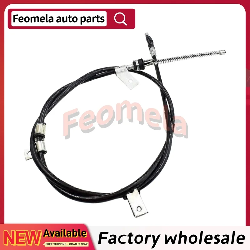 Фото Трос стояночного тормоза задний новый для Mitsubishi Triton L200 KB4T KA4T (MN102417 MN102416) №5