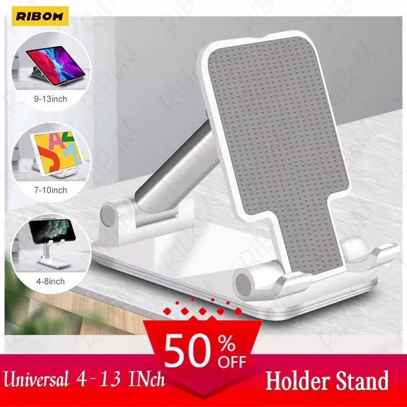 

Desk Stand IPad Desktop Tablet Holder Table Cell Foldable Extend