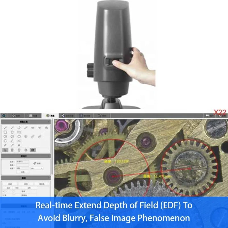 OPTO-EDU A59.3820 3D Super EDF с автоматической фокусировкой измерительный цифровой