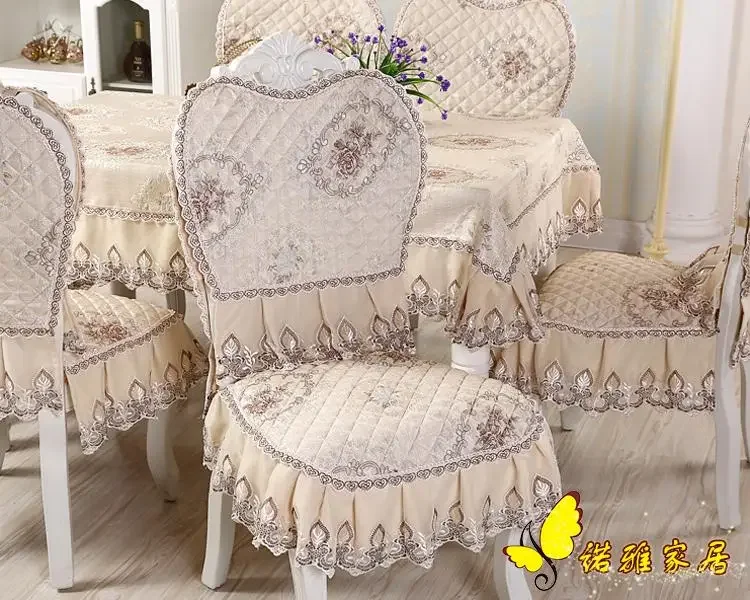 Высший класс молочная квадратная скатерть чехлы на стулья подушки столы и пучок