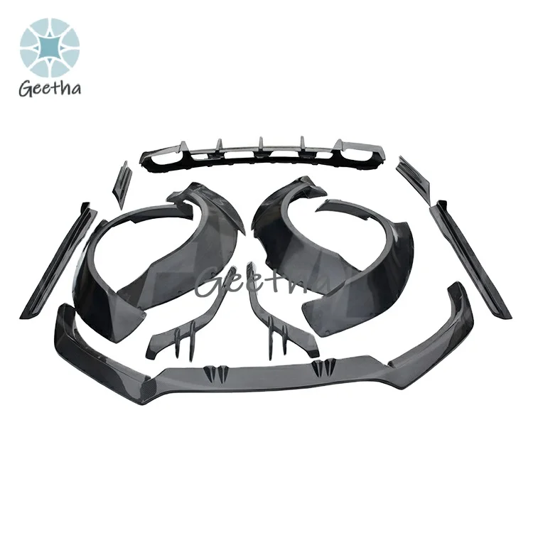 Для EVD-1 НАБОРЫ ШИРОКОГО КОЛОКНОГО ВОЛОКНОГО ВОЛОКНА для AUDI A6 2012-2016 гг.