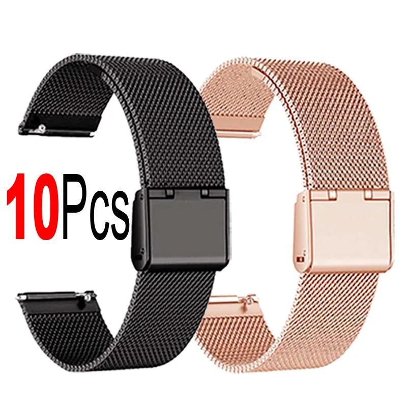 

Wholesale Milanese Bracelet For Xiaomi Huami Amazfit GTS 2 Mini 2e 3 Bip S Lite U Pro GTR Watch Strap