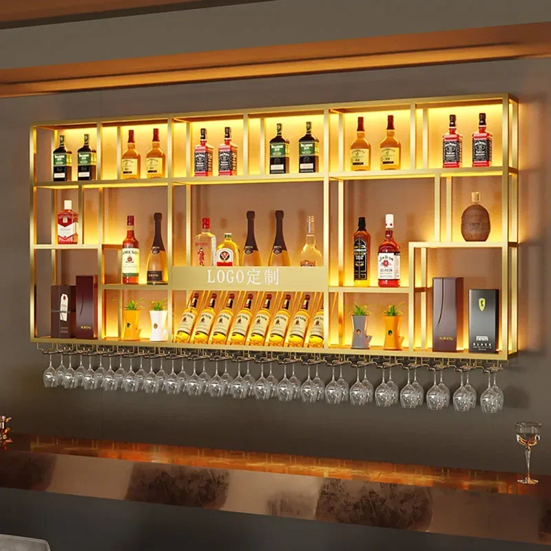 Ретро барный шкаф современный металлический индустриальный стиль шведский стол