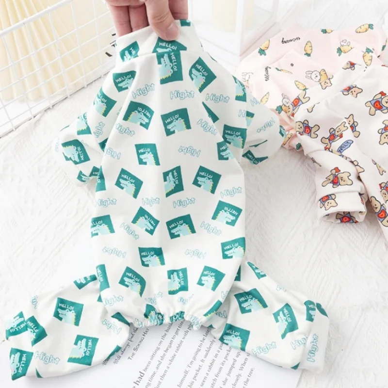 Пижама для собак с принтом