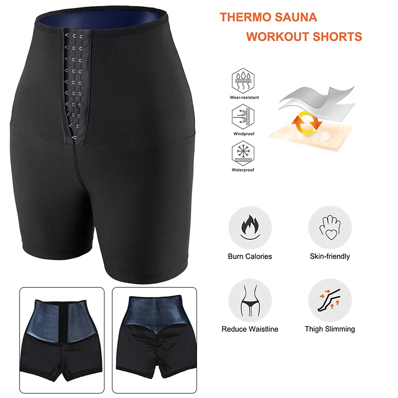 Костюмы для женщин тренировок с высокой талией и шортами похудения - купить по