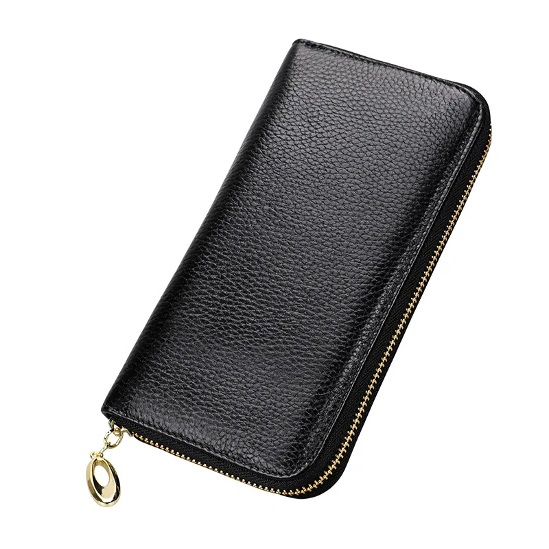 

bag Ladies Leather Long Zipper bags 9542
