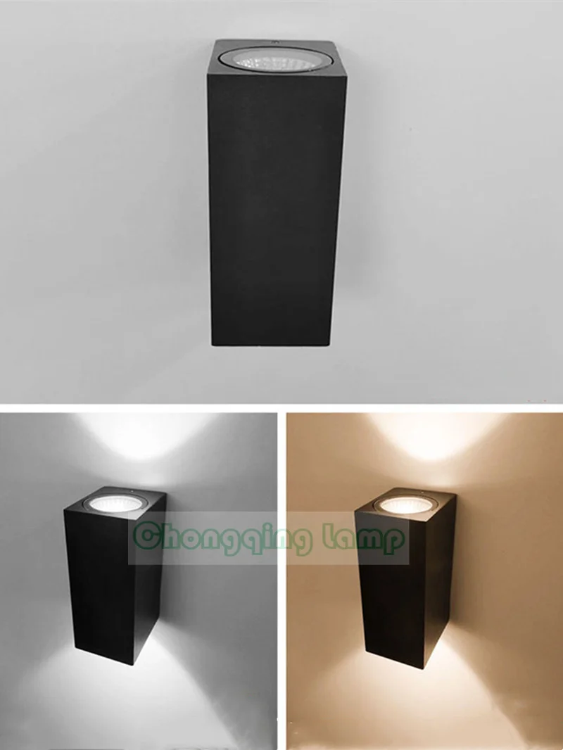 

Светодиодная настенная лампа, уличный водонепроницаемый светильник для спальни, коридора, коридора, лестницы, 5 Вт, 10 Вт, вверх и вниз