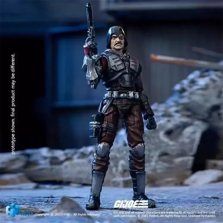 Фото Точечные товары HIYA 1/18 Фигурка Acción De 4, изысканная мини-серия G.I.Joe Major Bludd Anime Para Regalo №3